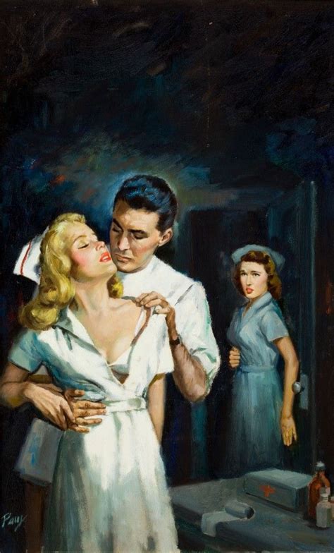 Nurse Romance Covers Art Pulp Fiction Pulp Fiction Art