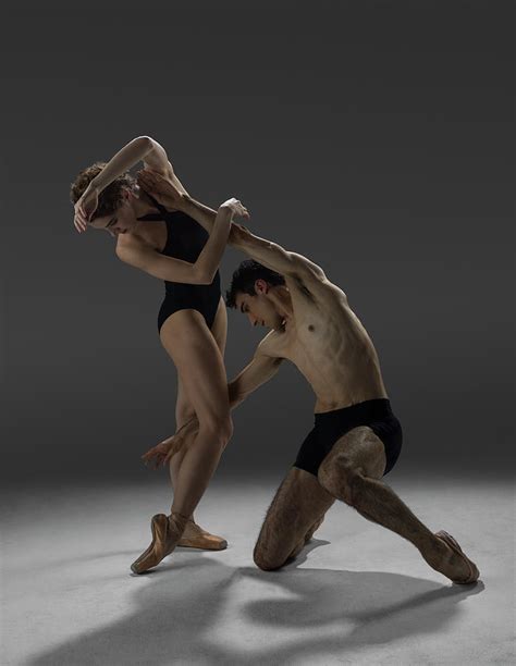 Two Dancers Performing Contemporary By Nisian Hughes