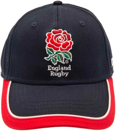 England Rfu Official Rugby Baseball Cap With Embroidered Crest 100