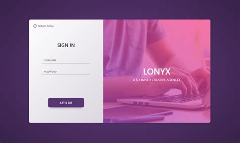 40 Free Css Login Form Templates