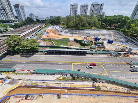 Cross Island Line Construction Cr116 Ang Mo Kio Progress As At Q1 2023
