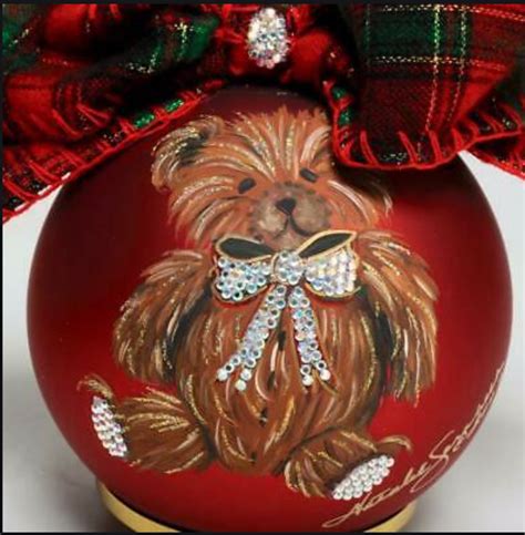 Teddy Bear Fancy Christmas Ornaments Christmas Ornaments To Make Christmas Crafts For Ts