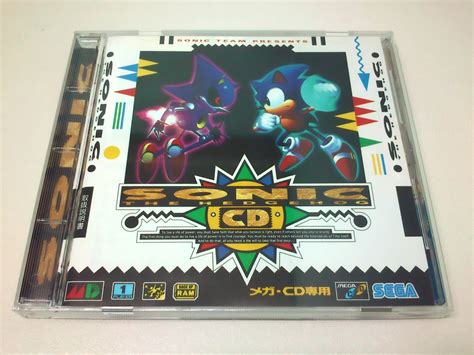 Sonic The Hedgehog Cd Sega Cd Japan Version Sonic Collectibles