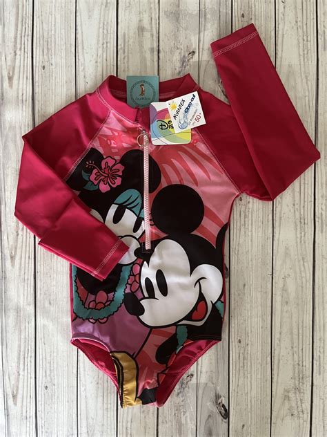 Enteriza Minnie Mangas Largas Psuv50 Licencia Disney Surikitos