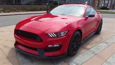 2016 Red Shelby Gt350 Walkaround Youtube