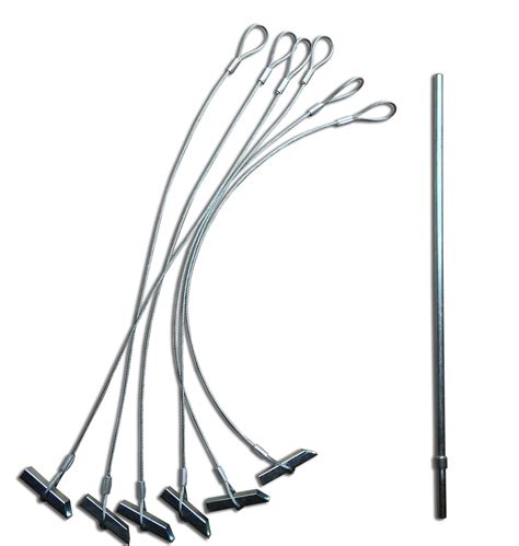 The Chisel Earth Anchors 5 Steel Anchors 6 Pcs And Drive Rod