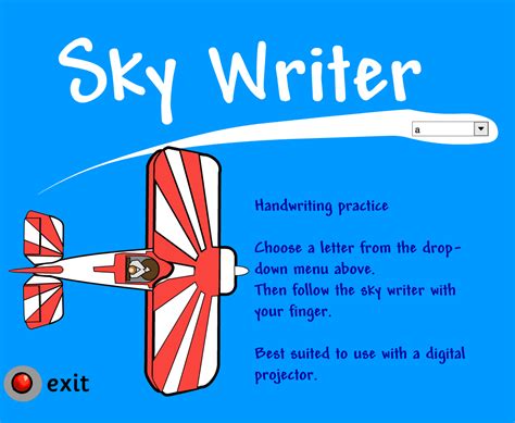 Sky Writer Mobile Friendly