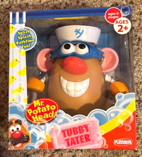 Mr Potato Head Bath Time Spud Tubby Tater 2008 Playskool Toy Figure