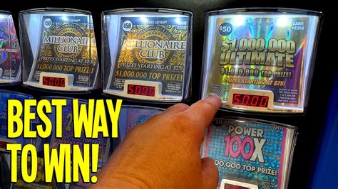 💰 Best Way To Win 1000000 On A Lottery Scratch Off 🔴 190 Texas Lottery Scratch Offs Youtube