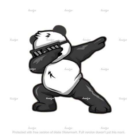 Dabbing Panda Cute Panda Svg File Svg Cut File T Shirt Etsy