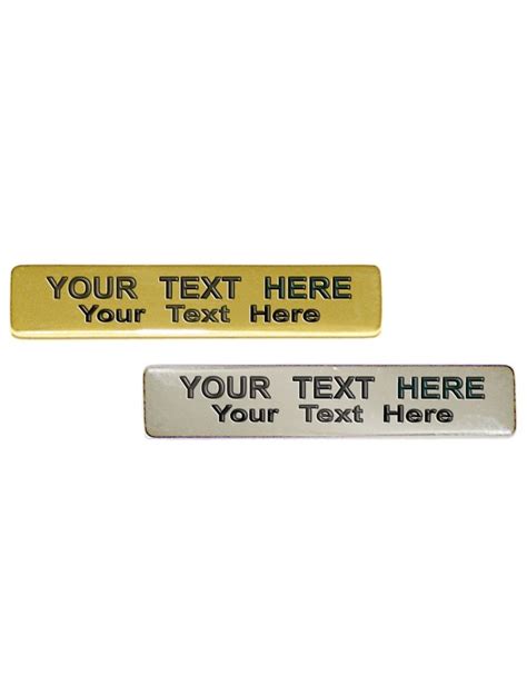 Engraved Brass Name Plates