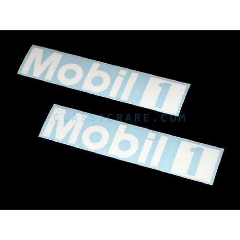 Mobil 1 Mobil One 6inch Decal Style2 X 2 Pcs