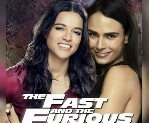 The Fast And The Furious Michelle Rodriguez And Jordana Brewster Aka Letty