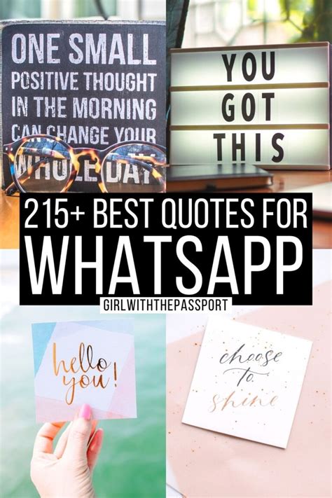 235 Amazing And Best Quotes For Whatsapp Status Captions