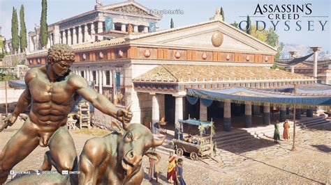 Visita Guiada El Agora De Atenas Assassin S Creed Odyssey Youtube