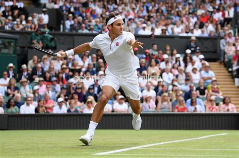 Roger Federer Switzerland Forehand Wimbledon 2019 Images Tennis Posters