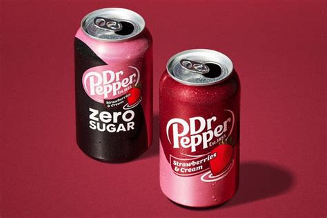Dr Pepper Adds A New Permanent Flavor Strawberries And Cream