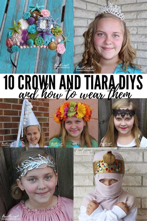 10 Diy Crowns Tiaras Plus How To Wear Them Diy Crown Princess Diy
