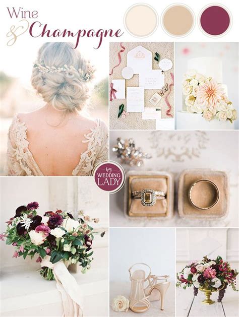 Wine And Champagne Pairing For A Chic Wedding Palette Romantic Wedding