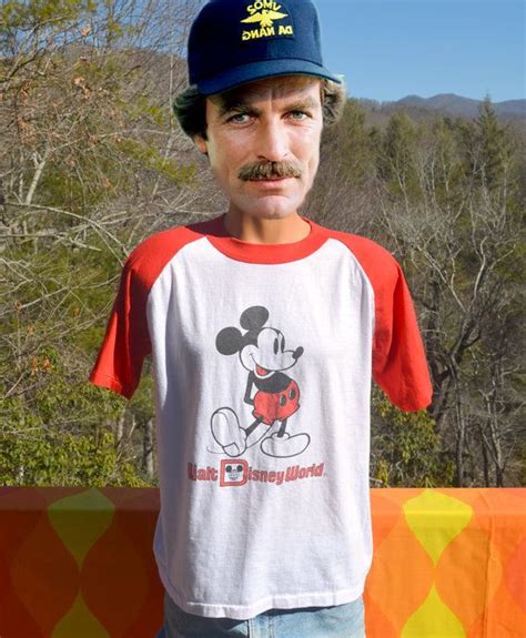 Vintage 80s T Shirt Mickey Mouse Disney World Ringer By Skippyhahavintage 80s T Shirt Mickey