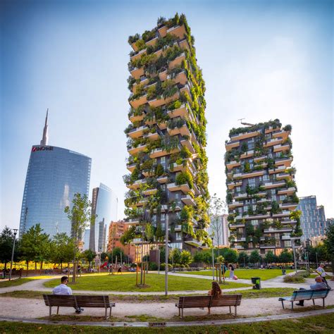 Bosco Verticale Milan Italy Sumfinity Photography By
