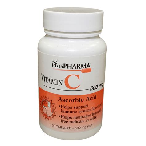 Doppelherz system vitalife shots n30 kaina el. Vitamin C 500 mg Tab 100 By Plus Pharma(Gemini)