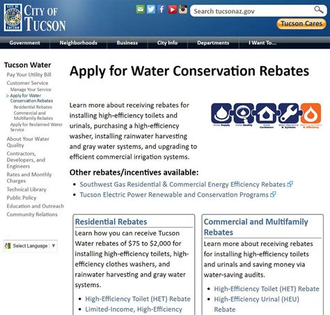 Scottsdale Az Water Rebates Pdf