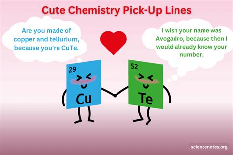 Cute Chemistry Pick Up Lines
