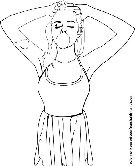 This is a selection of fairly random coloring pages that are cute as all get out, and also usually pretty easy to color in. Coloring Pages For Girls Teens at GetColorings.com | Free ...