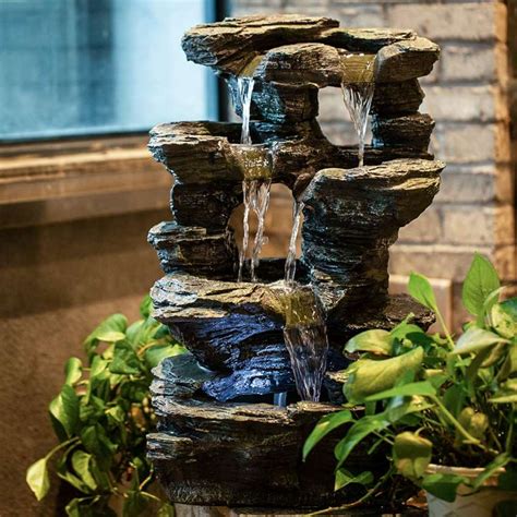 Top 10 Best Fountain Waterfalls In 2021 Reviews Table Water Fountain