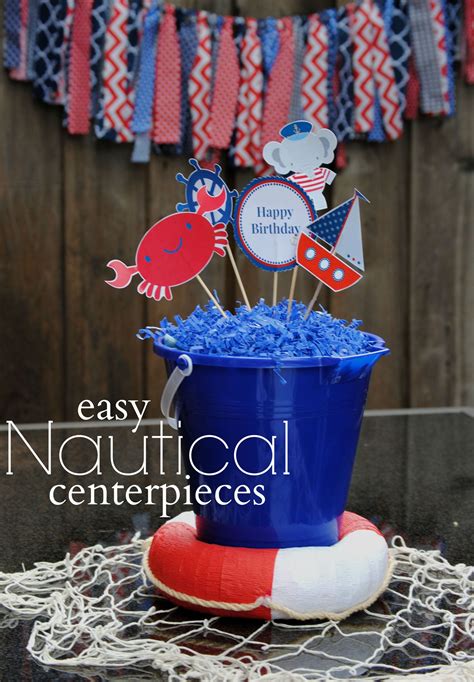 See more ideas about nautical party, nautical baby shower, nautical baby shower cake. Ryder Turns One in a Very Nautical Way | Nautical themed ...