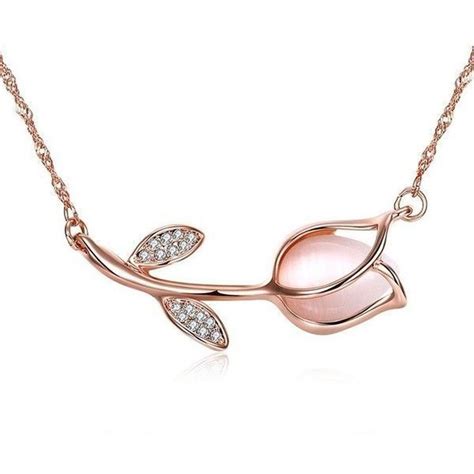 Awesome 46 Elegant Rose Gold Necklace Ideas Rose Gold Jewelry Gold