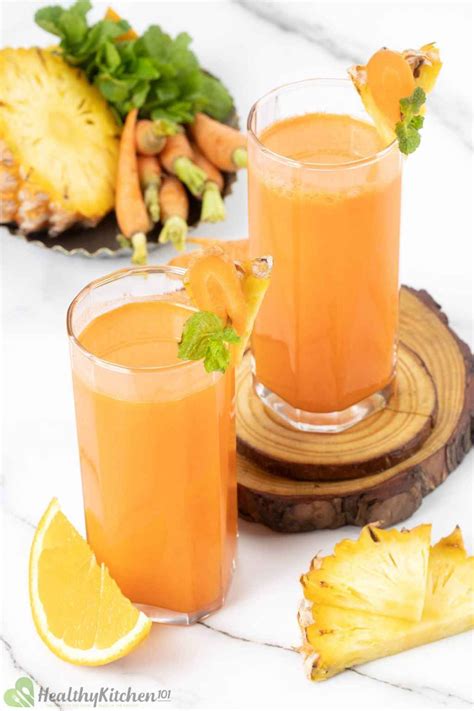 Orange Pineapple Juice Recipe A Healthy Drink For Better Digestion