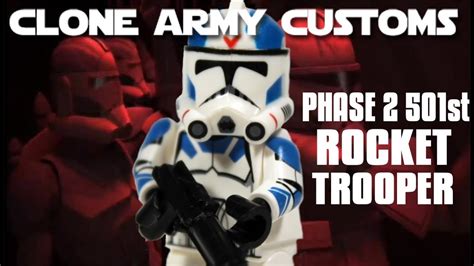 Clonearmycustoms Phase 2 501st Rocket Trooper Review Youtube