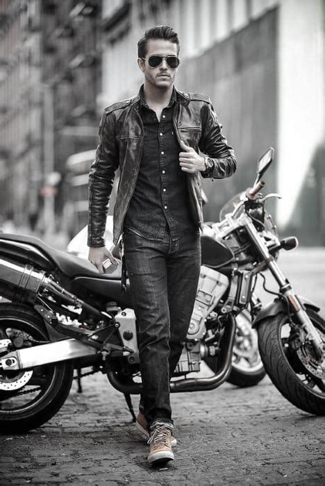 How To Wear A Leather Jacket For Men Style Guide