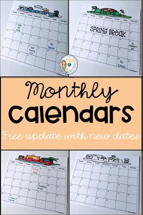 Free Printable Calendar For First Graders Month Calendar Printable