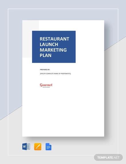 24 Restaurant Marketing Plan Templates Free Pdf Word Format Download