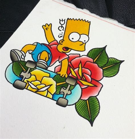 Simpsons Tattoo On Tumblr
