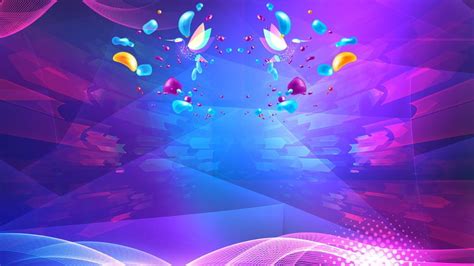 Colorful Corporate Annual Meeting Background Design