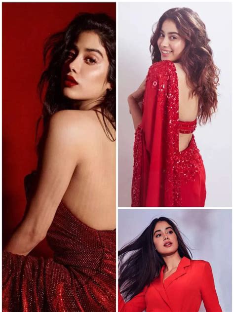 Times Janhvi Kapoor Made Heads Turn In Red Times Of India