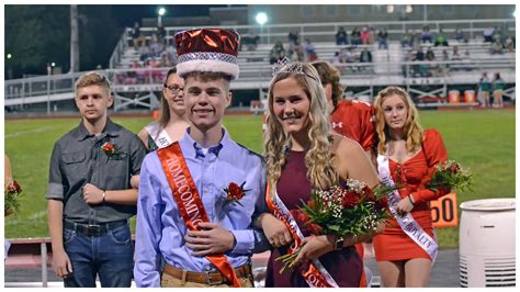 New Royalty Crowned At Vchs— Homecoming King And Queen At Halftime Of Homecoming Game Vandalia Radio