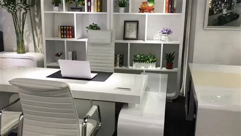 Now that most desks need little more than a laptop and a few writing supplies, there's a lot more room to focus on aesthetics and cool designs. Fancy Office Supplies Executive Desk In White L Shape ...