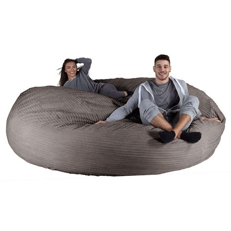 Buy Lounge Pug® Cord Cloudsac Giant Memory Foam Xxl Bean Bag Sofa The Supersize Huge