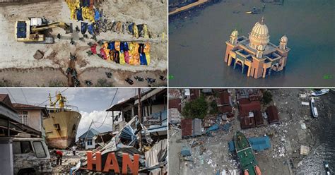 Indonesia Tsunami Harrowing Pictures Show Shattered Towns Where