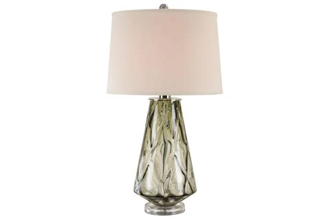 Table Lamp Smoked Glass Living Spaces
