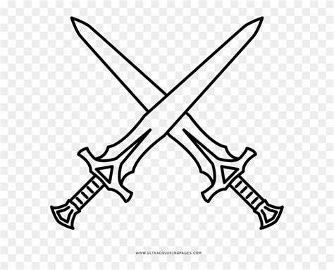 Download Espadas Coloring Page Knife Clipart Png Download Pikpng