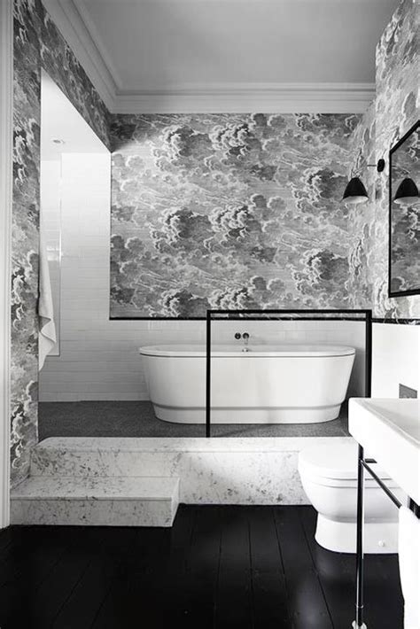 28 Bathroom Wallpaper Ideas That Will Inspire You To Be