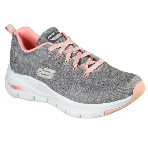 Ladies Skechers Arch Fit Comfy Wave Work Fitness Walking Active Sport