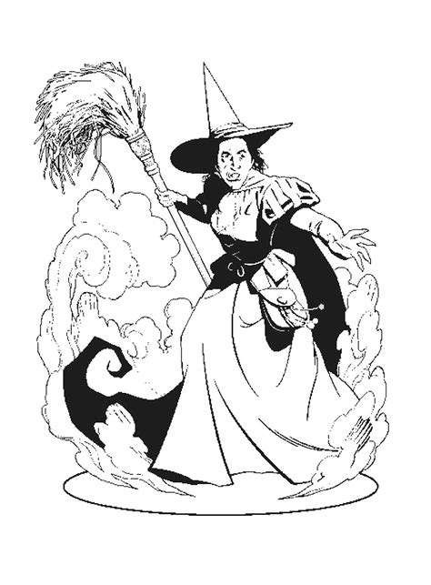 All images found here are. Wizard of Oz Coloring Pages