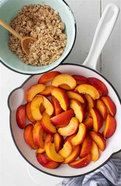 Peach Crisp Recipe - Love and Lemons
